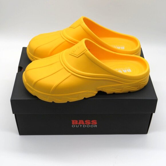 Bass Outdoor Men's 5 Women's 6 Old Gold Field Slide Rubber Shoes NEW $49 - Picture 1 of 6